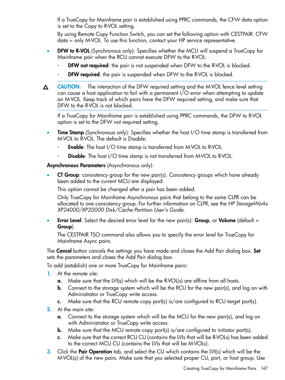 HP StorageWorks XP Remote Web Console Software User Manual | Page 147 / 263