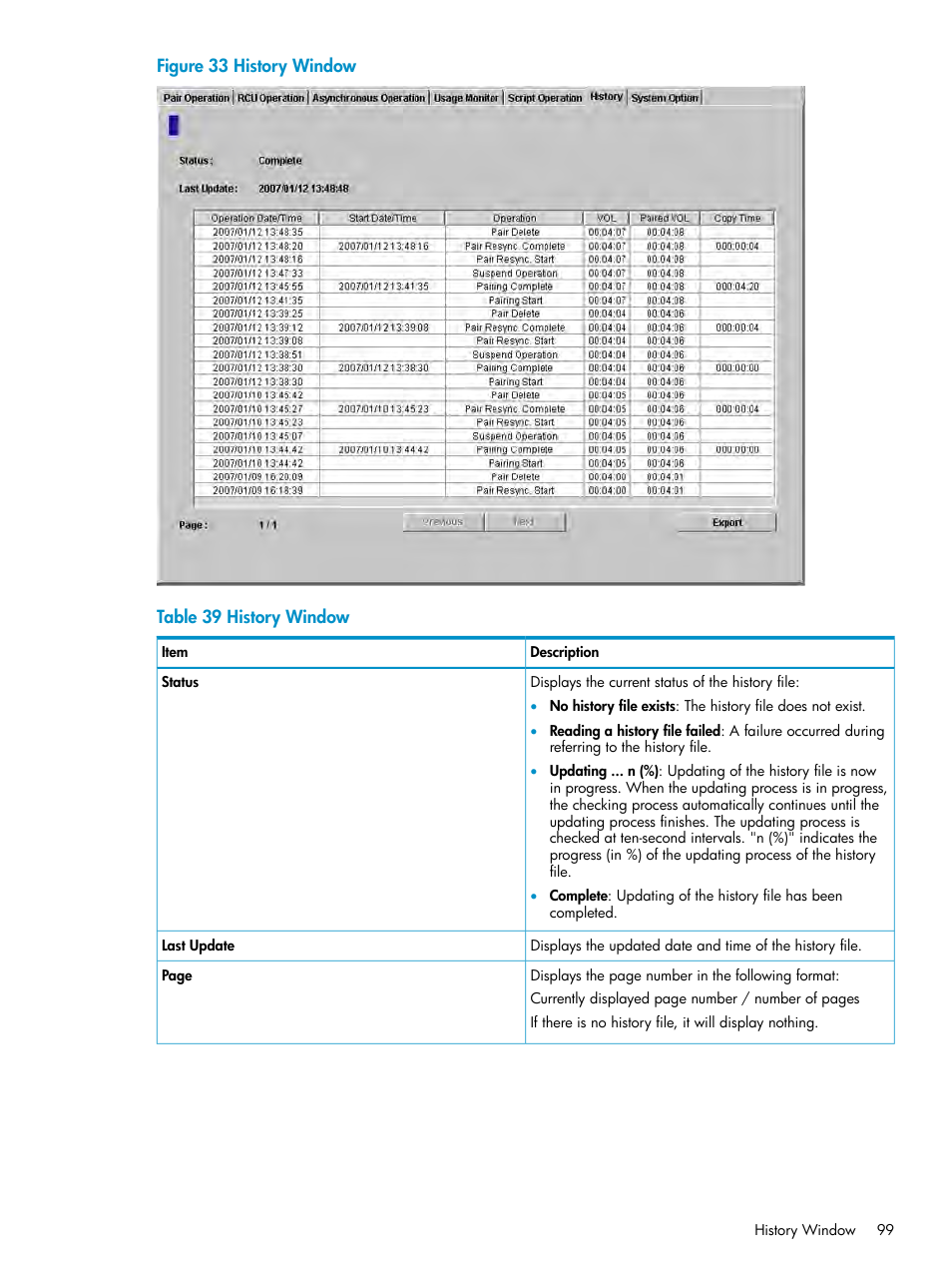 HP StorageWorks XP Remote Web Console Software User Manual | Page 99 / 263