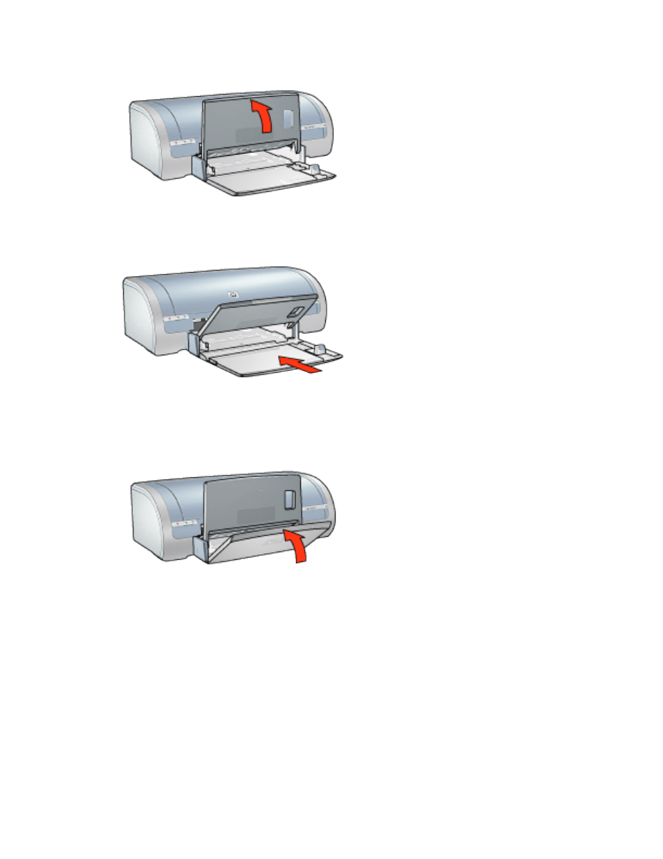 Folding the paper tray | HP Deskjet 5145 Color Inkjet Printer User Manual | Page 98 / 173