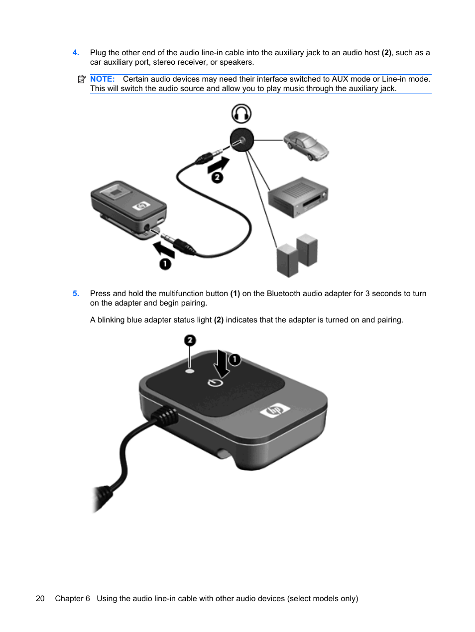 HP Bluetooth Pendant Headphones User Manual | Page 24 / 31