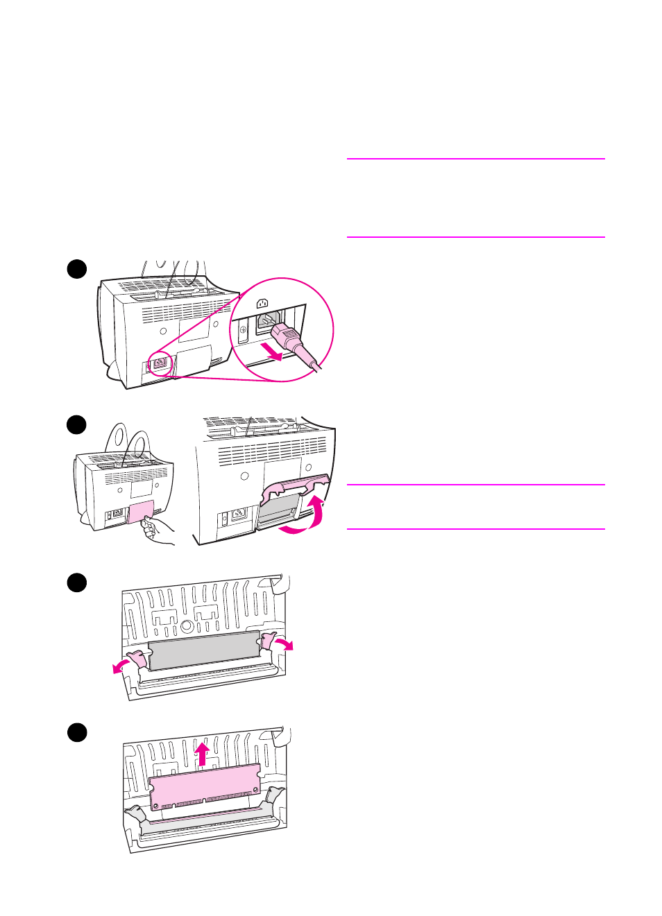 Removing dimms | HP LaserJet 1100 All-in-One Printer series User Manual | Page 173 / 198