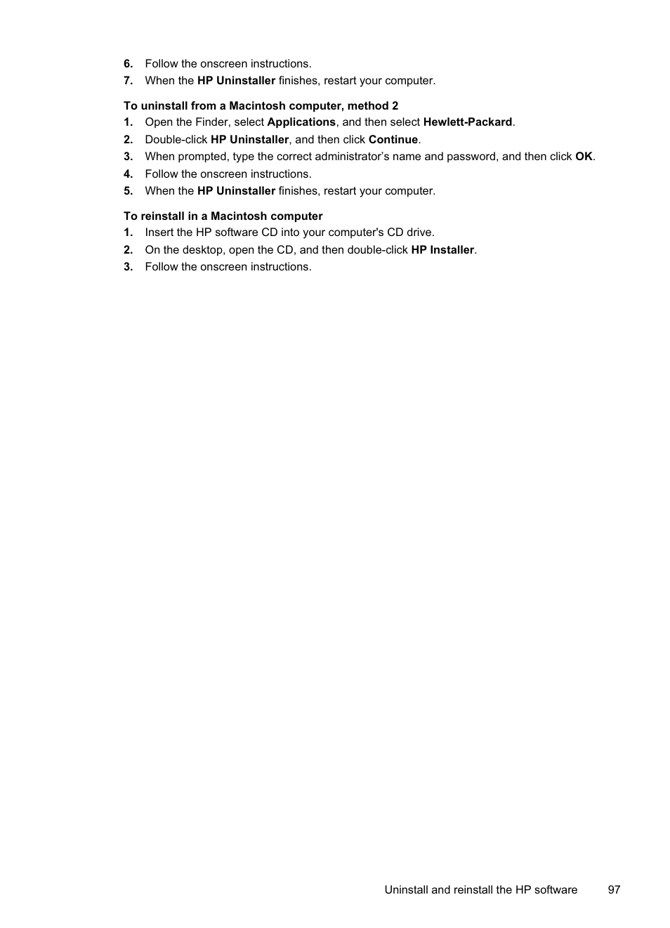 HP Officejet Pro 8000 - A811 User Manual | Page 101 / 110