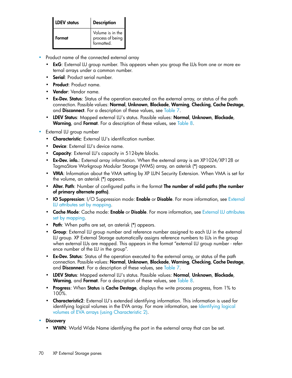HP StorageWorks XP Remote Web Console Software User Manual | Page 70 / 192