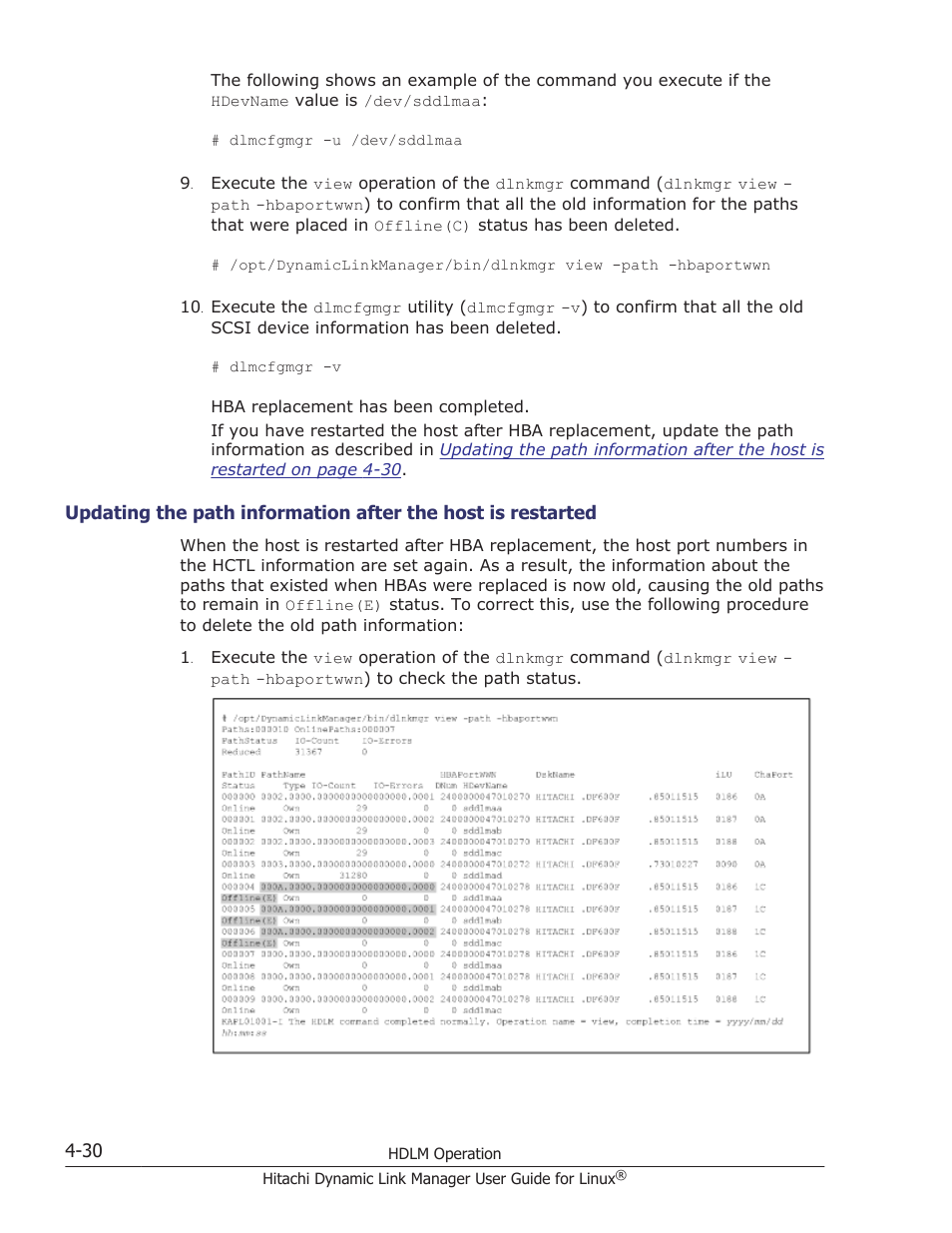 HP Hitachi Dynamic Link Manager Software User Manual | Page 362 / 712