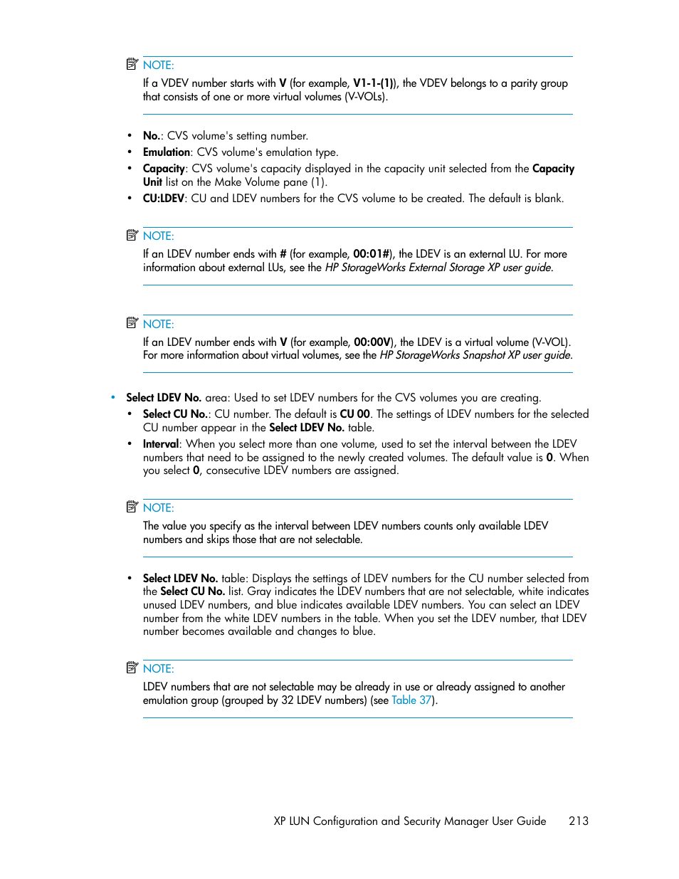 HP StorageWorks XP Remote Web Console Software User Manual | Page 213 / 250