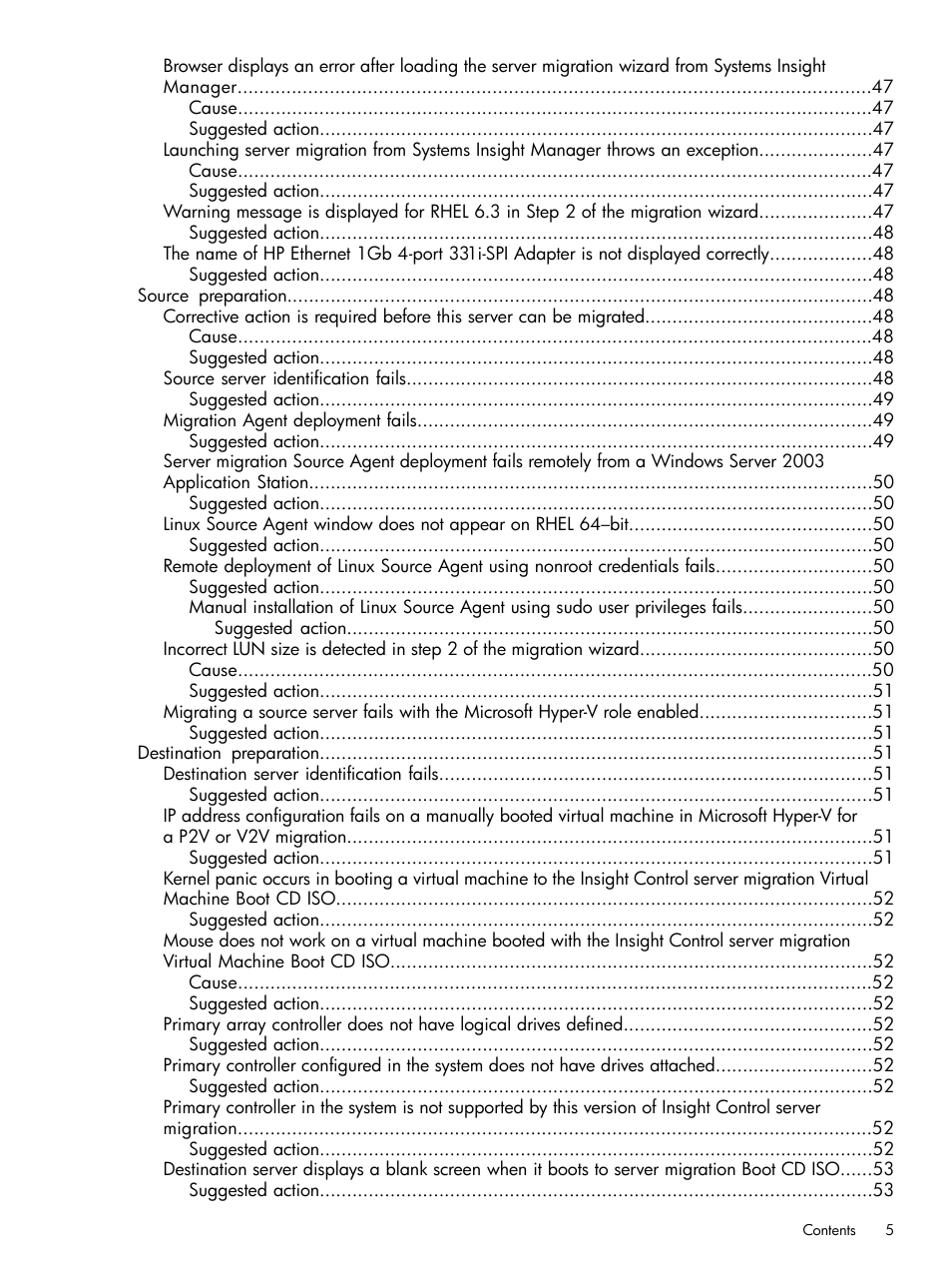 HP Insight Control User Manual | Page 5 / 82