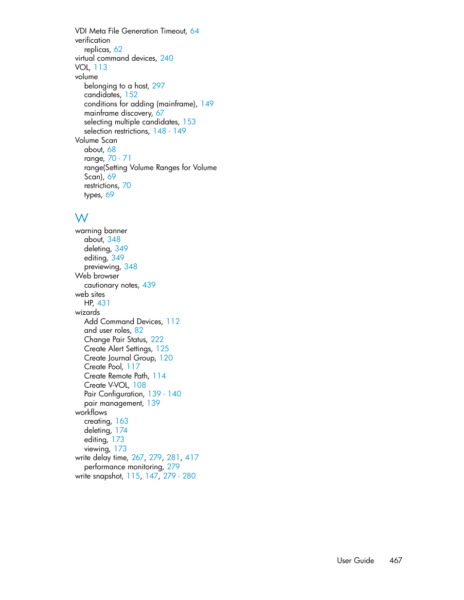 HP XP P9000 Command View Advanced Edition Software User Manual | Page 467 / 468
