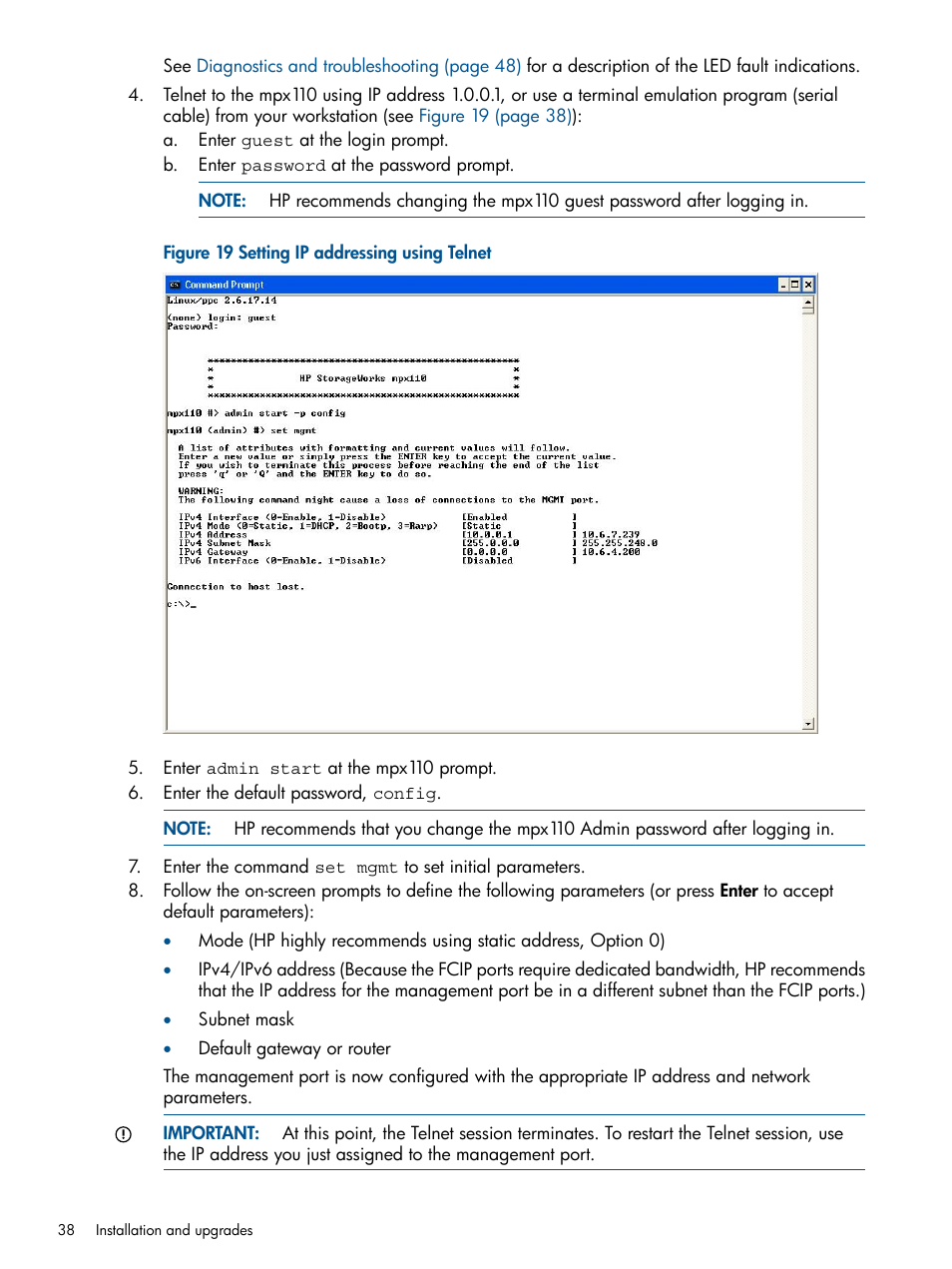 HP IP Distance Gateway User Manual | Page 38 / 153