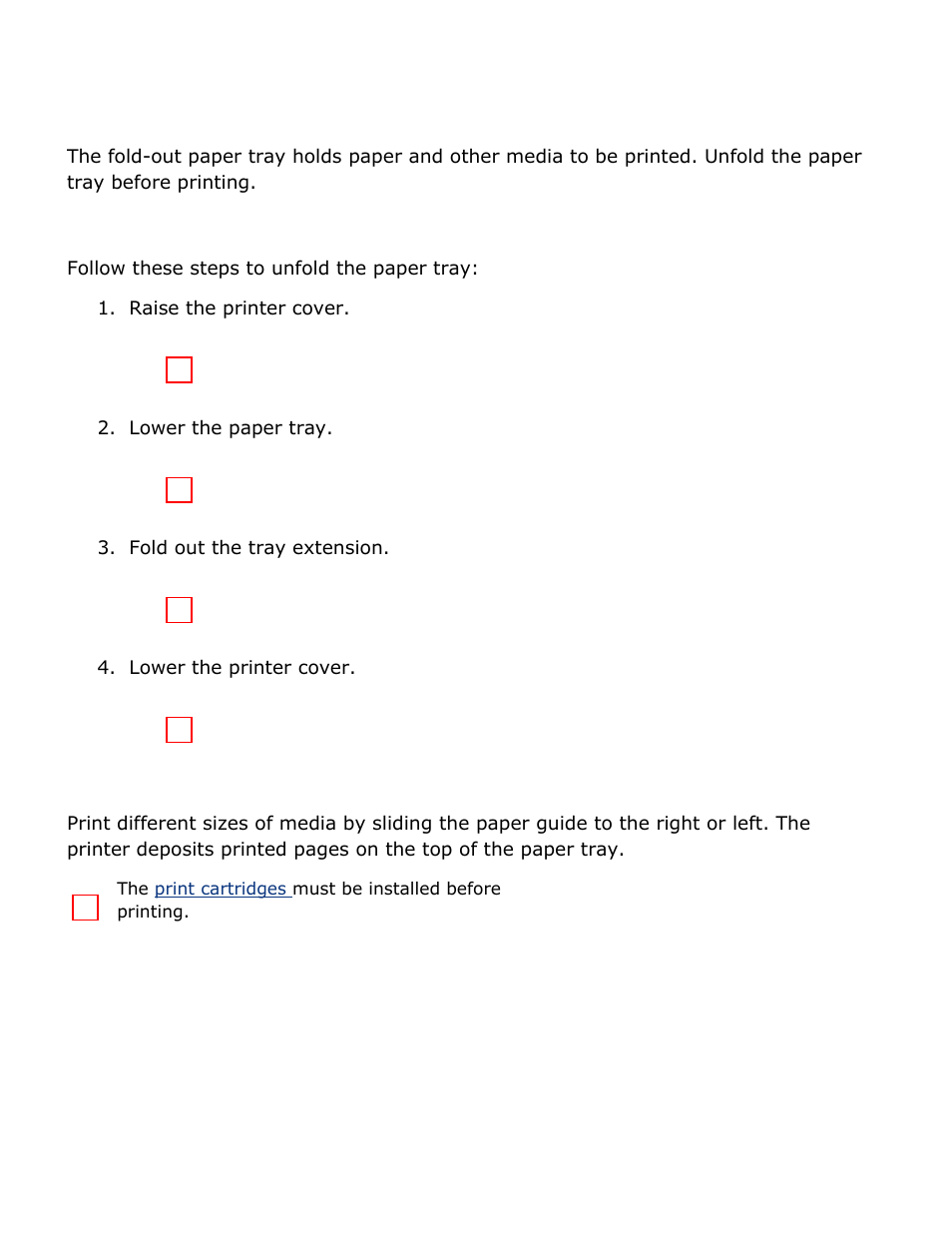 Paper tray | HP Deskjet 3520 Inkjet Printer User Manual | Page 12 / 65