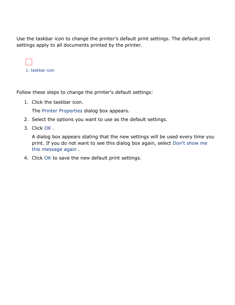 Changing default settings | HP Deskjet 3520 Inkjet Printer User Manual | Page 30 / 65