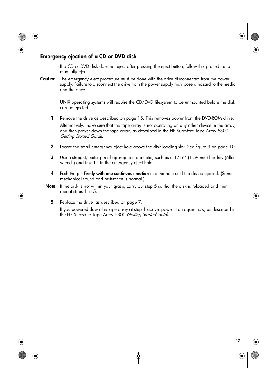 HP Surestore DVD-ROM Tape Array Module User Manual | Page 19 / 24