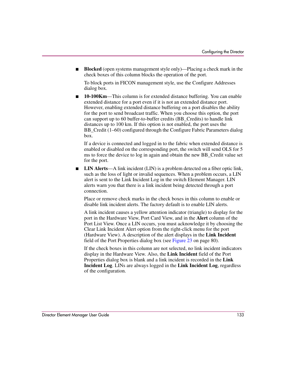 HP StorageWorks 2.140 Director Switch User Manual | Page 135 / 278