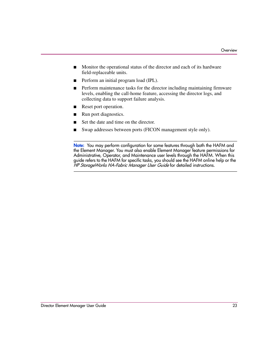 HP StorageWorks 2.140 Director Switch User Manual | Page 25 / 278