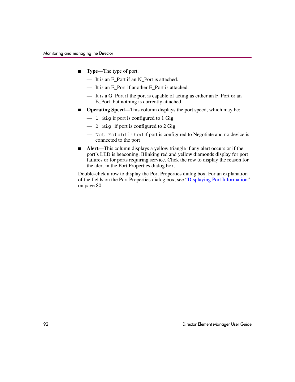 HP StorageWorks 2.140 Director Switch User Manual | Page 94 / 278