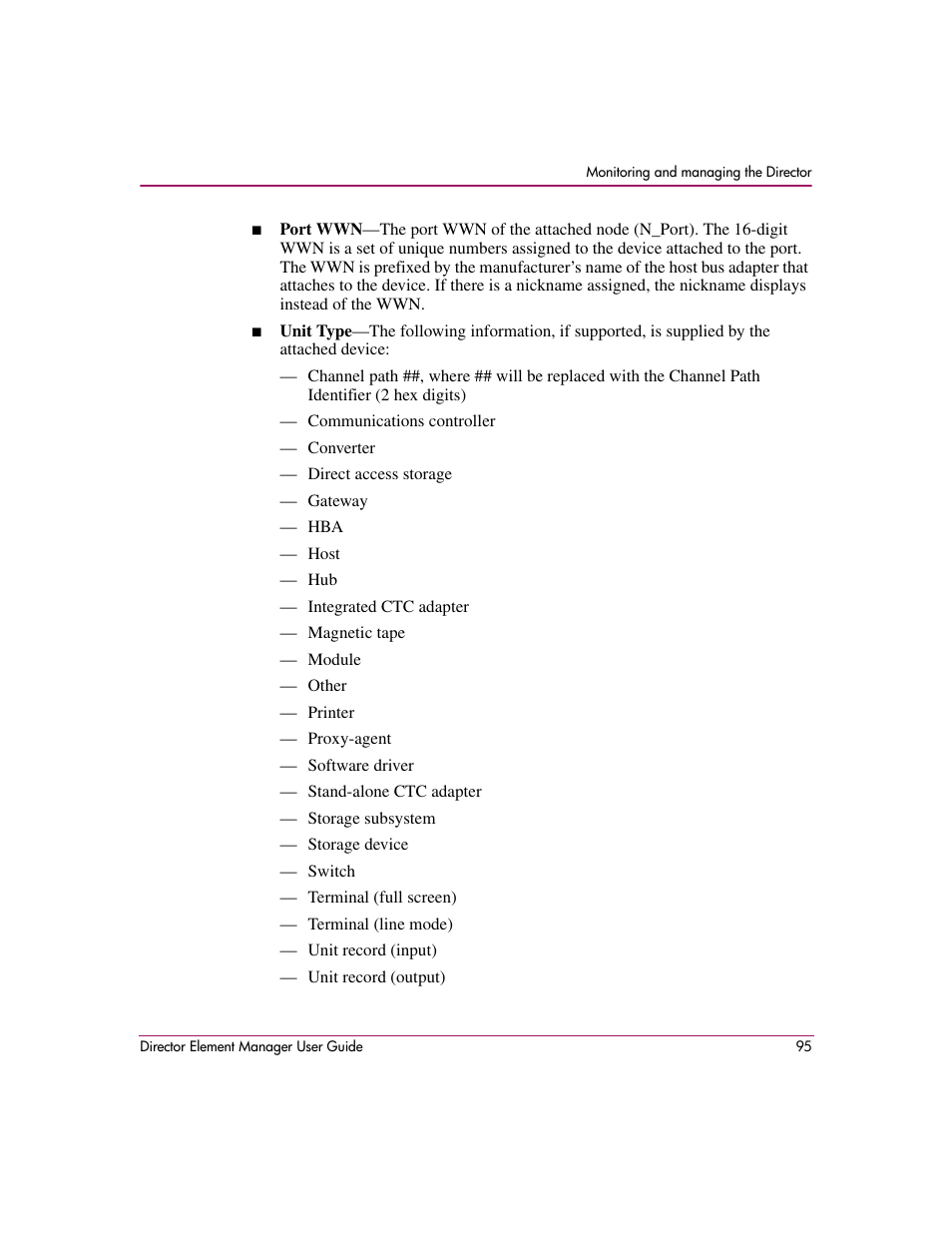 HP StorageWorks 2.140 Director Switch User Manual | Page 97 / 278