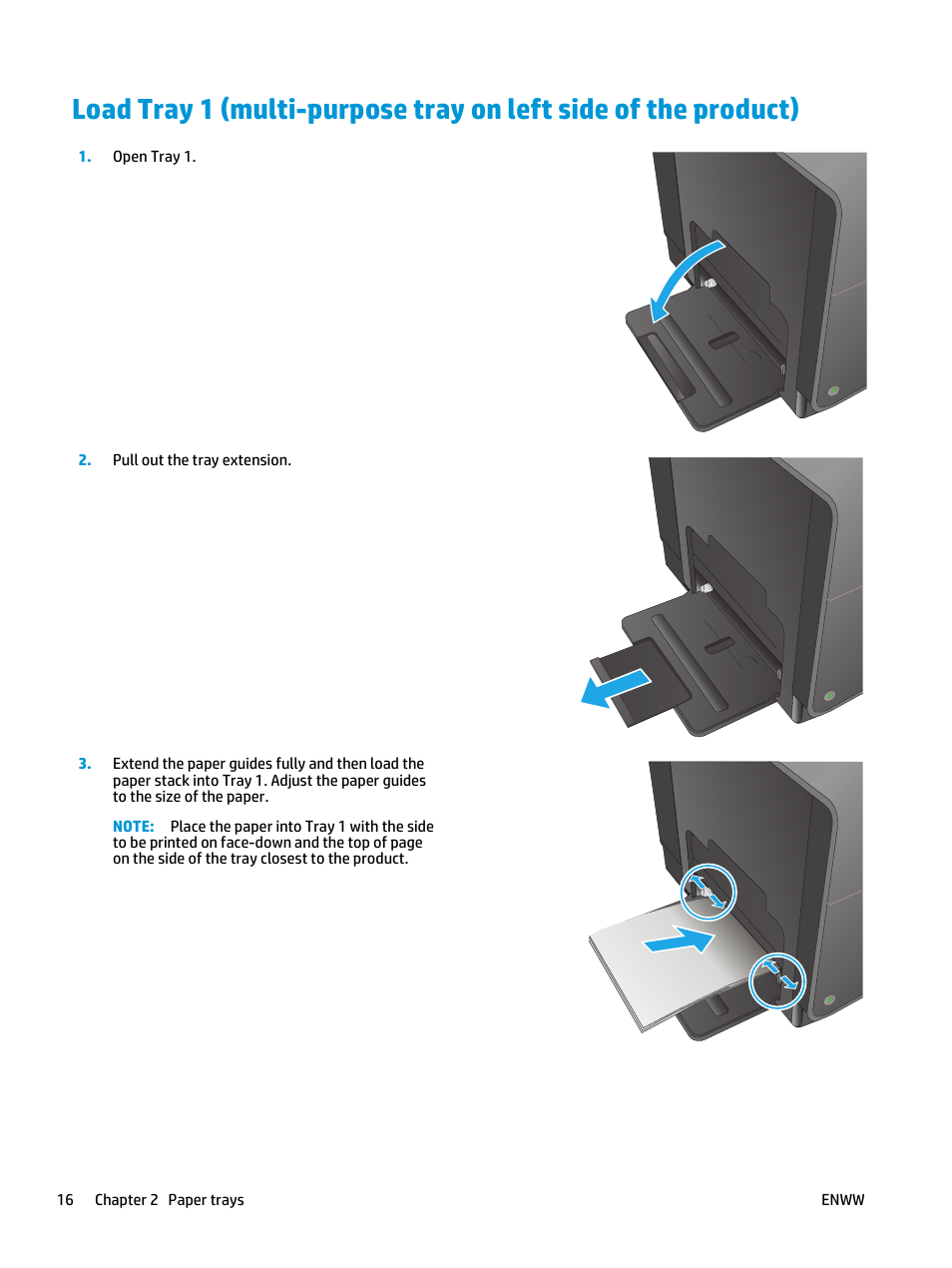 HP Officejet Enterprise Color X555 Printer series User Manual | Page 24 / 102