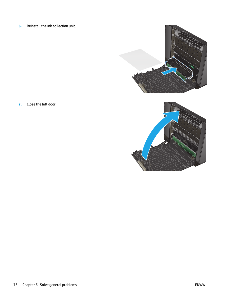HP Officejet Enterprise Color X555 Printer series User Manual | Page 84 / 102