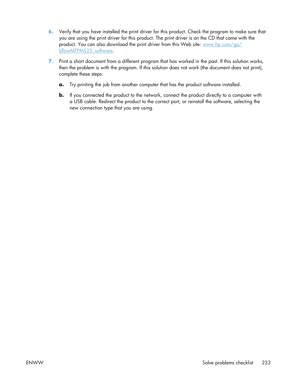 HP LaserJet Enterprise 500 MFP M525 User Manual | Page 247 / 332