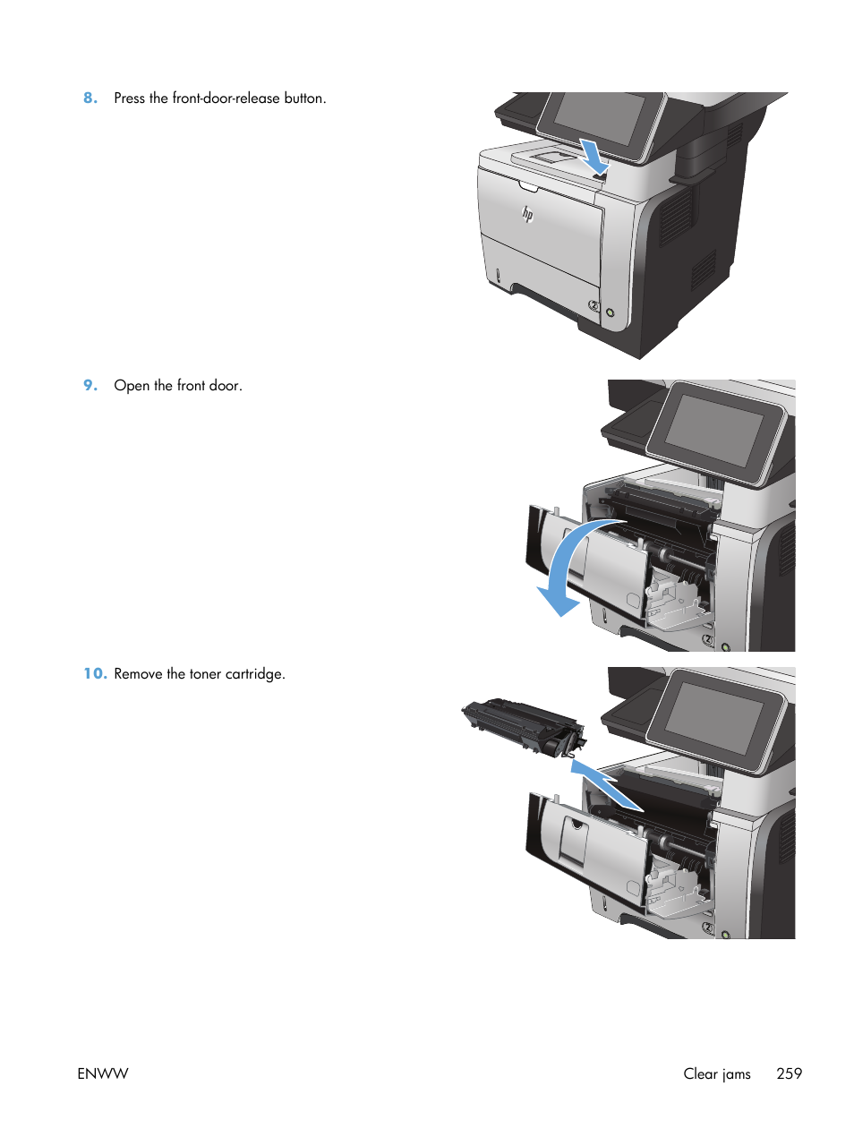 HP LaserJet Enterprise 500 MFP M525 User Manual | Page 273 / 332