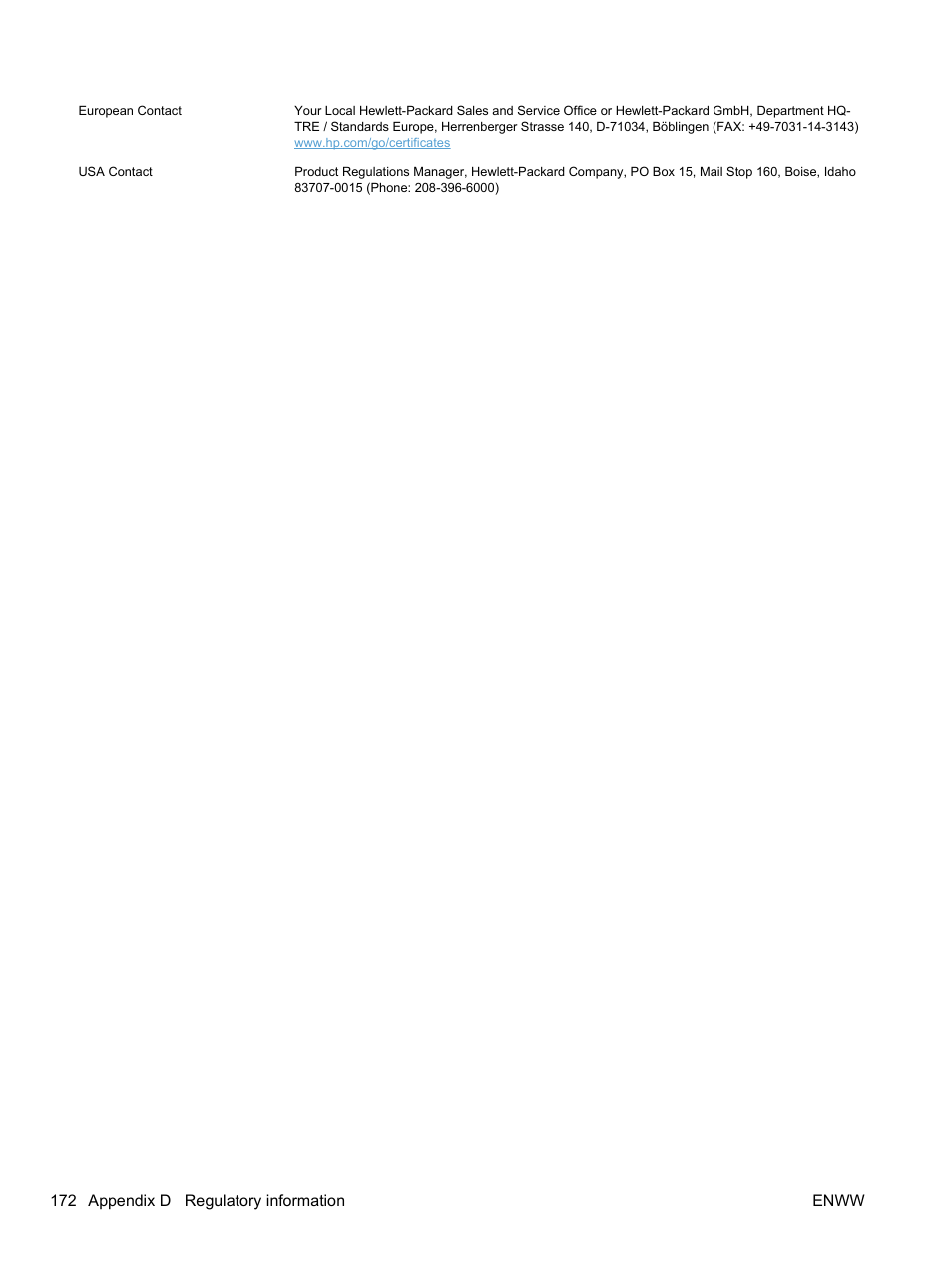 HP LaserJet Pro CP1525nw Color Printer User Manual | Page 186 / 202