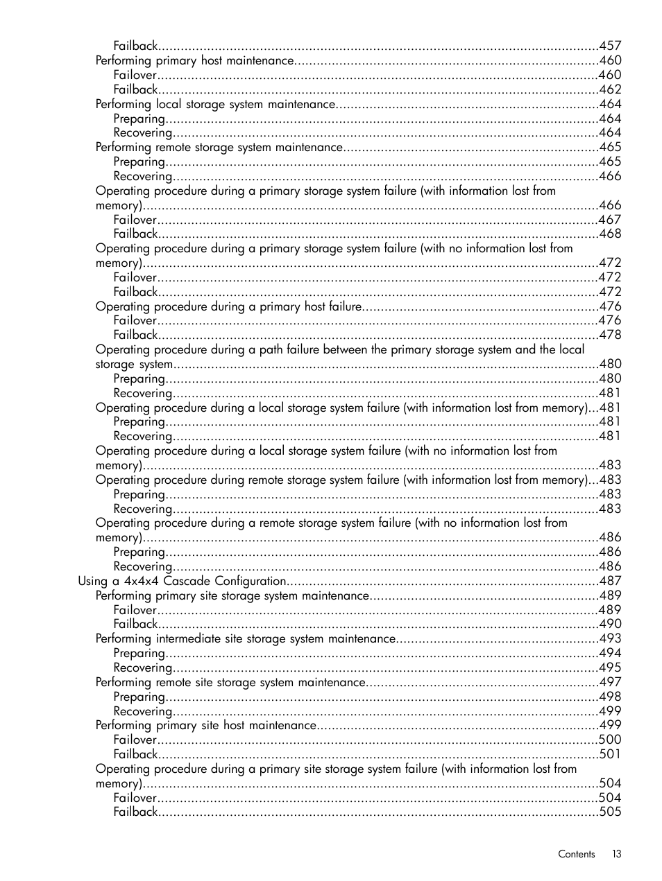 HP XP Racks User Manual | Page 13 / 764