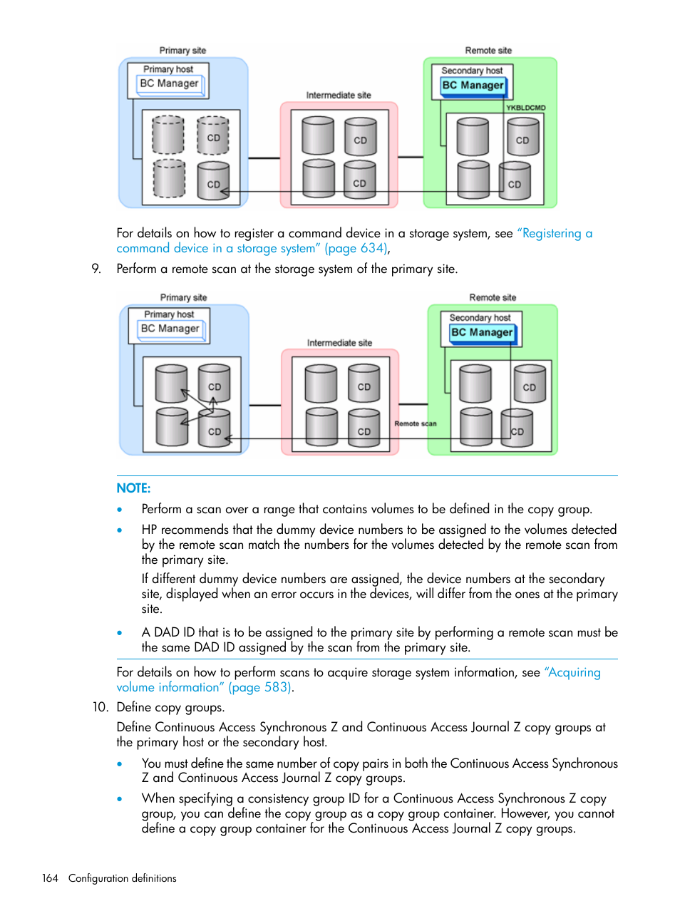 HP XP Racks User Manual | Page 164 / 764
