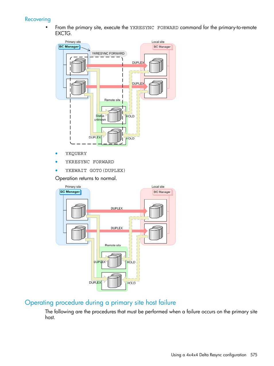 Recovering | HP XP Racks User Manual | Page 575 / 764