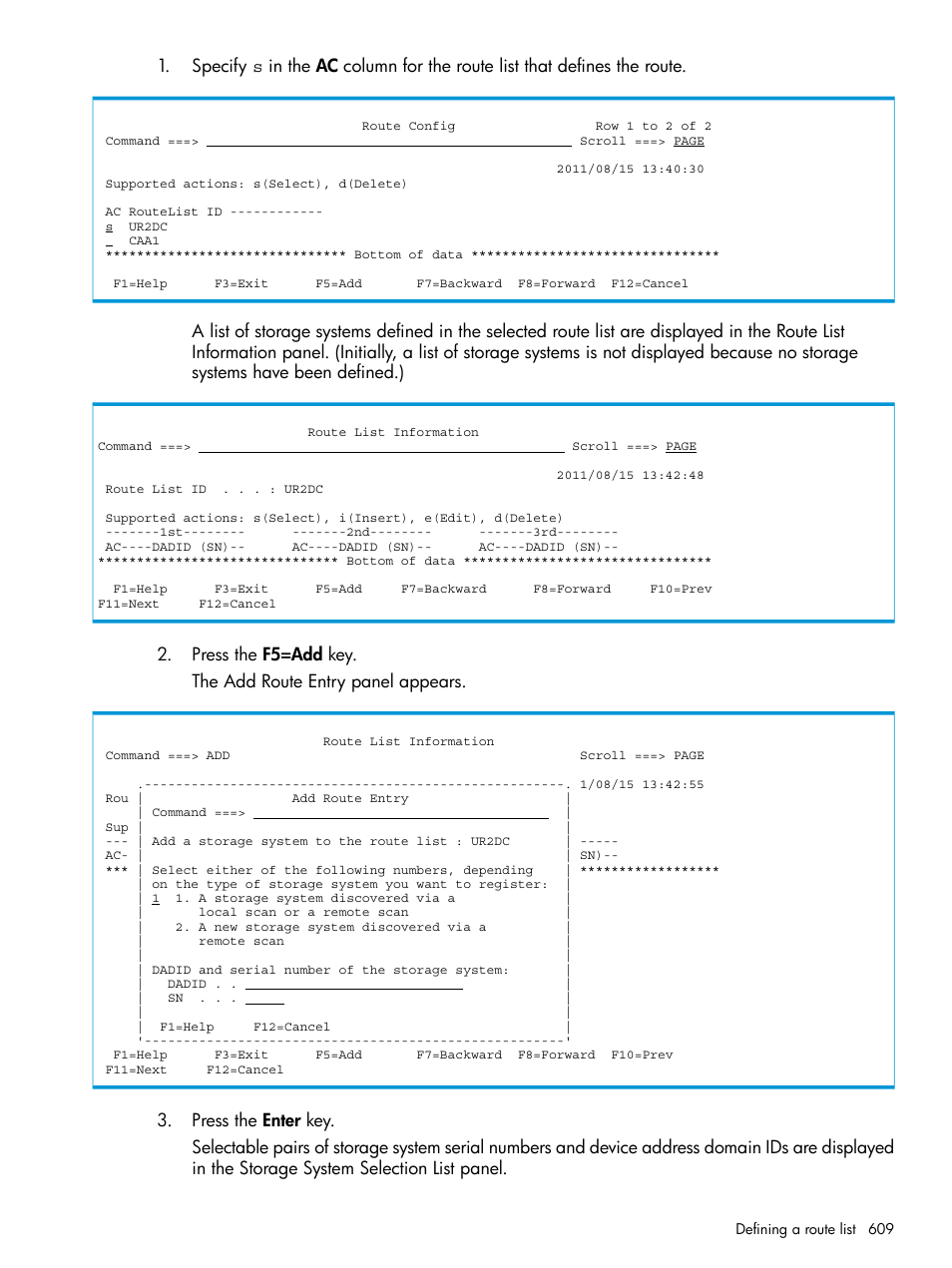 HP XP Racks User Manual | Page 609 / 764
