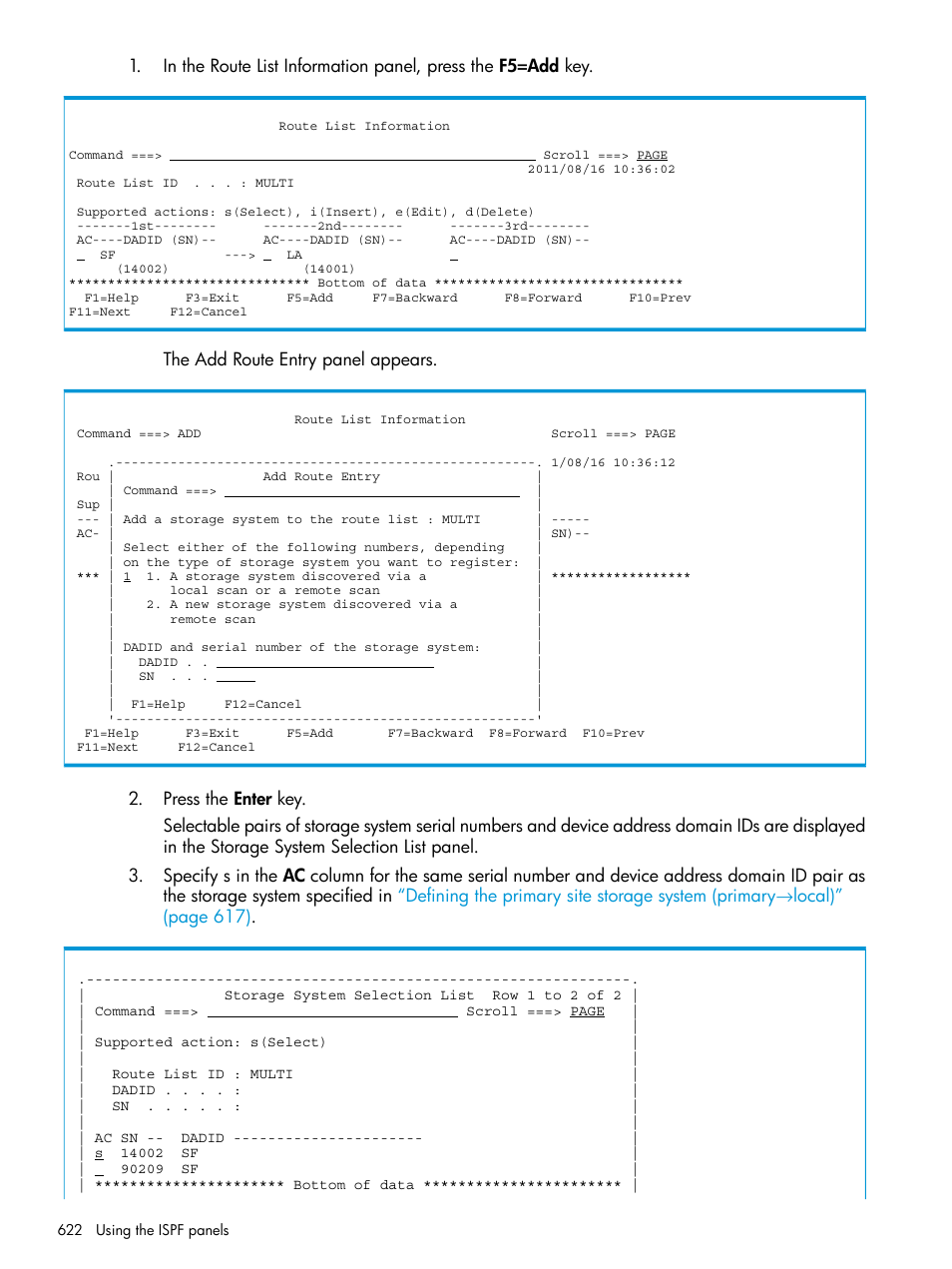 HP XP Racks User Manual | Page 622 / 764