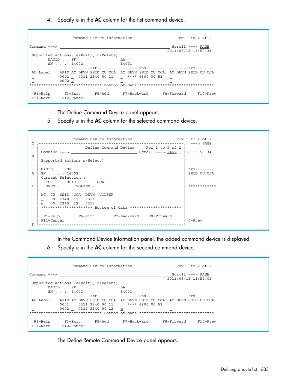HP XP Racks User Manual | Page 633 / 764