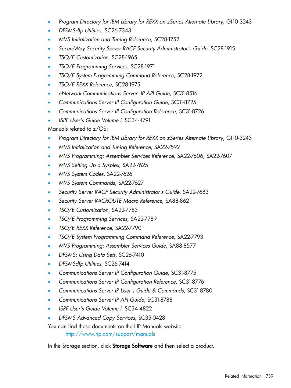 HP XP Racks User Manual | Page 739 / 764