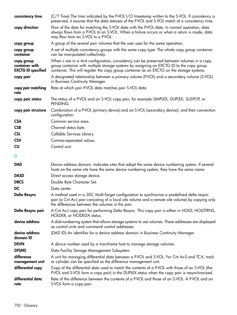 HP XP Racks User Manual | Page 750 / 764