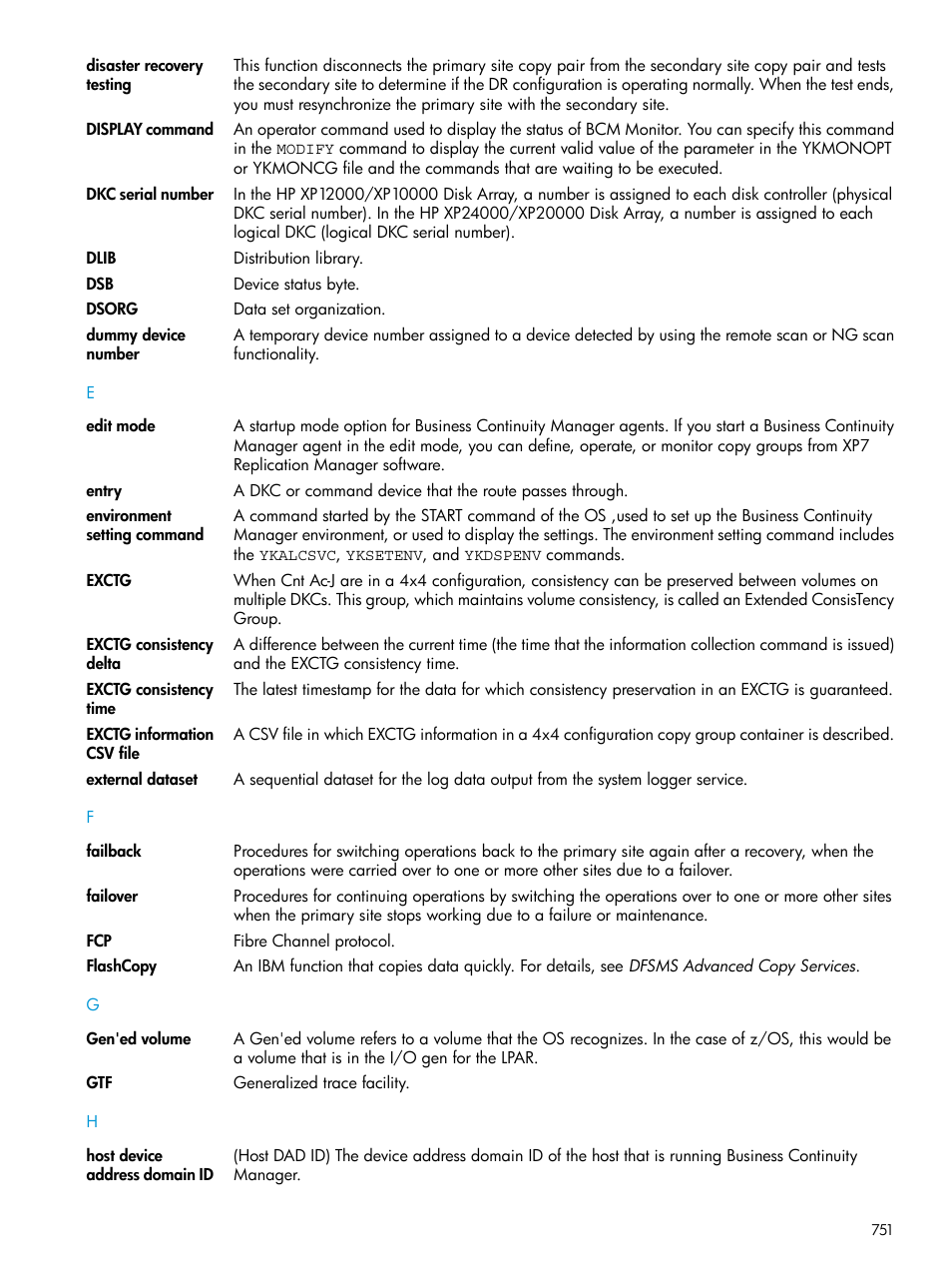 HP XP Racks User Manual | Page 751 / 764