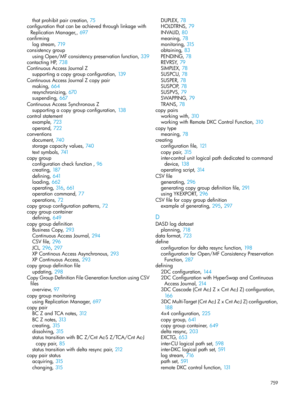 HP XP Racks User Manual | Page 759 / 764