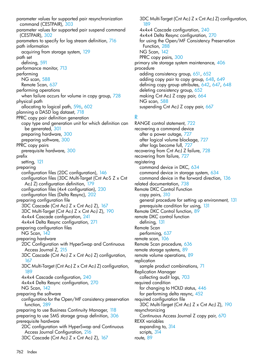 HP XP Racks User Manual | Page 762 / 764