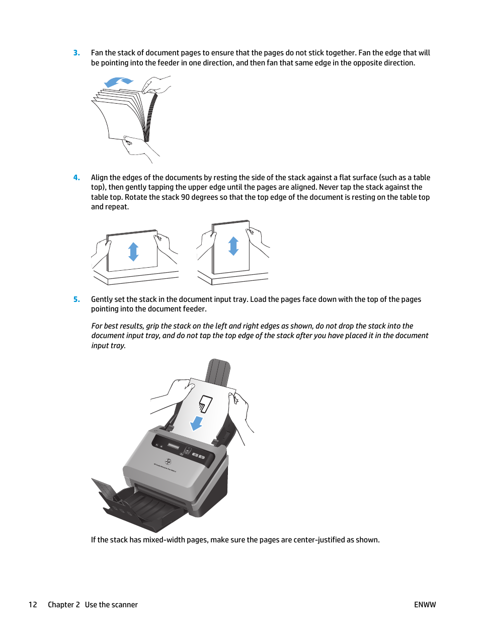 HP Scanjet Enterprise Flow 5000 s2 Sheet-feed Scanner User Manual | Page 18 / 70