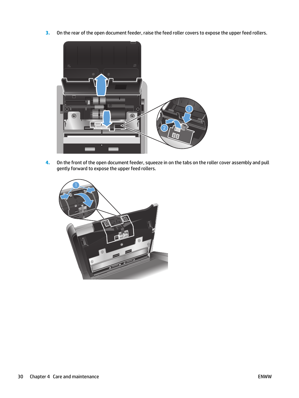 HP Scanjet Enterprise Flow 5000 s2 Sheet-feed Scanner User Manual | Page 36 / 70