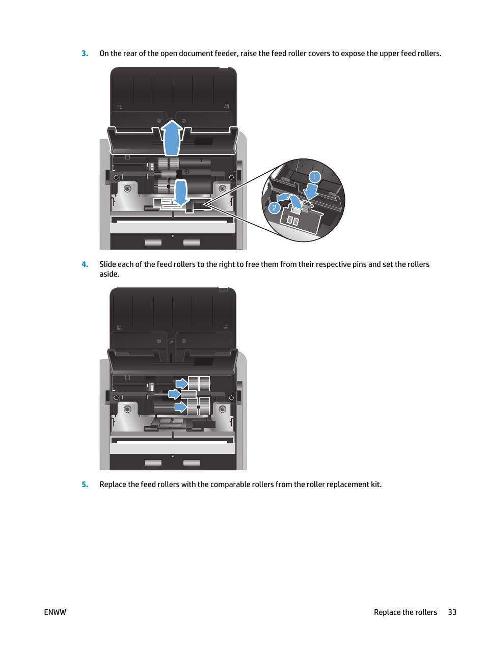 HP Scanjet Enterprise Flow 5000 s2 Sheet-feed Scanner User Manual | Page 39 / 70