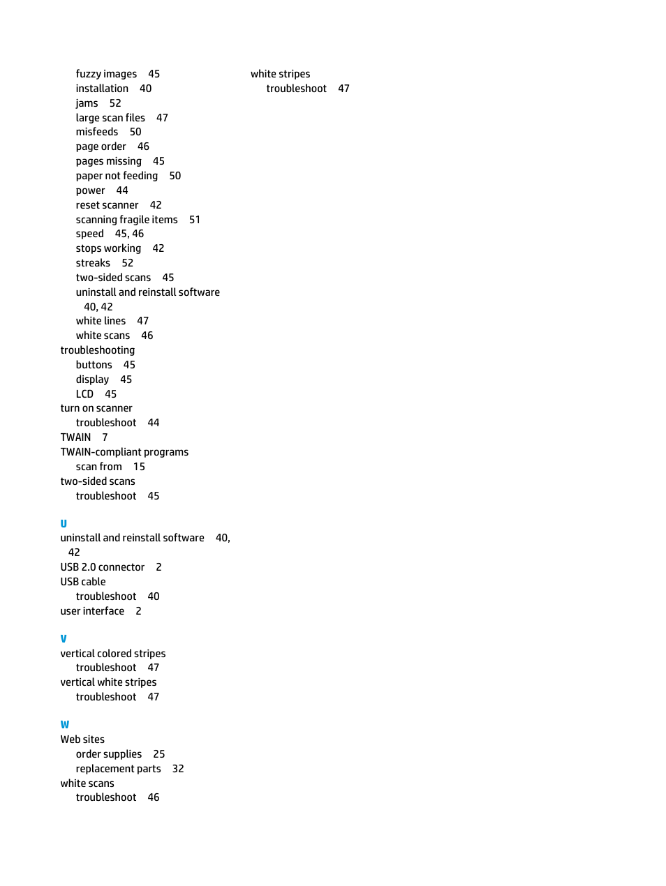 HP Scanjet Enterprise Flow 5000 s2 Sheet-feed Scanner User Manual | Page 69 / 70