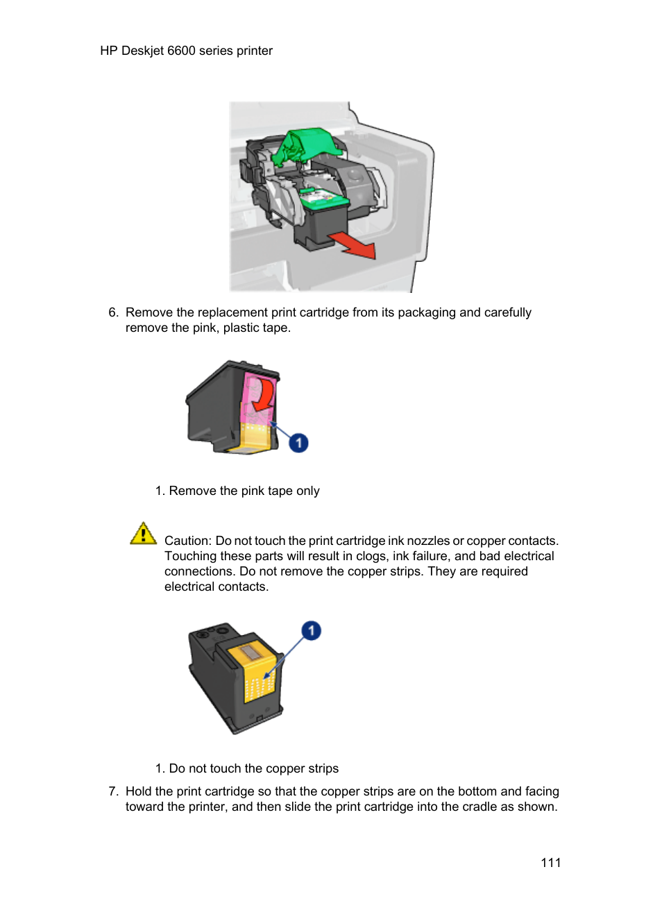 HP Deskjet 6620 Color Inkjet Printer User Manual | Page 111 / 169