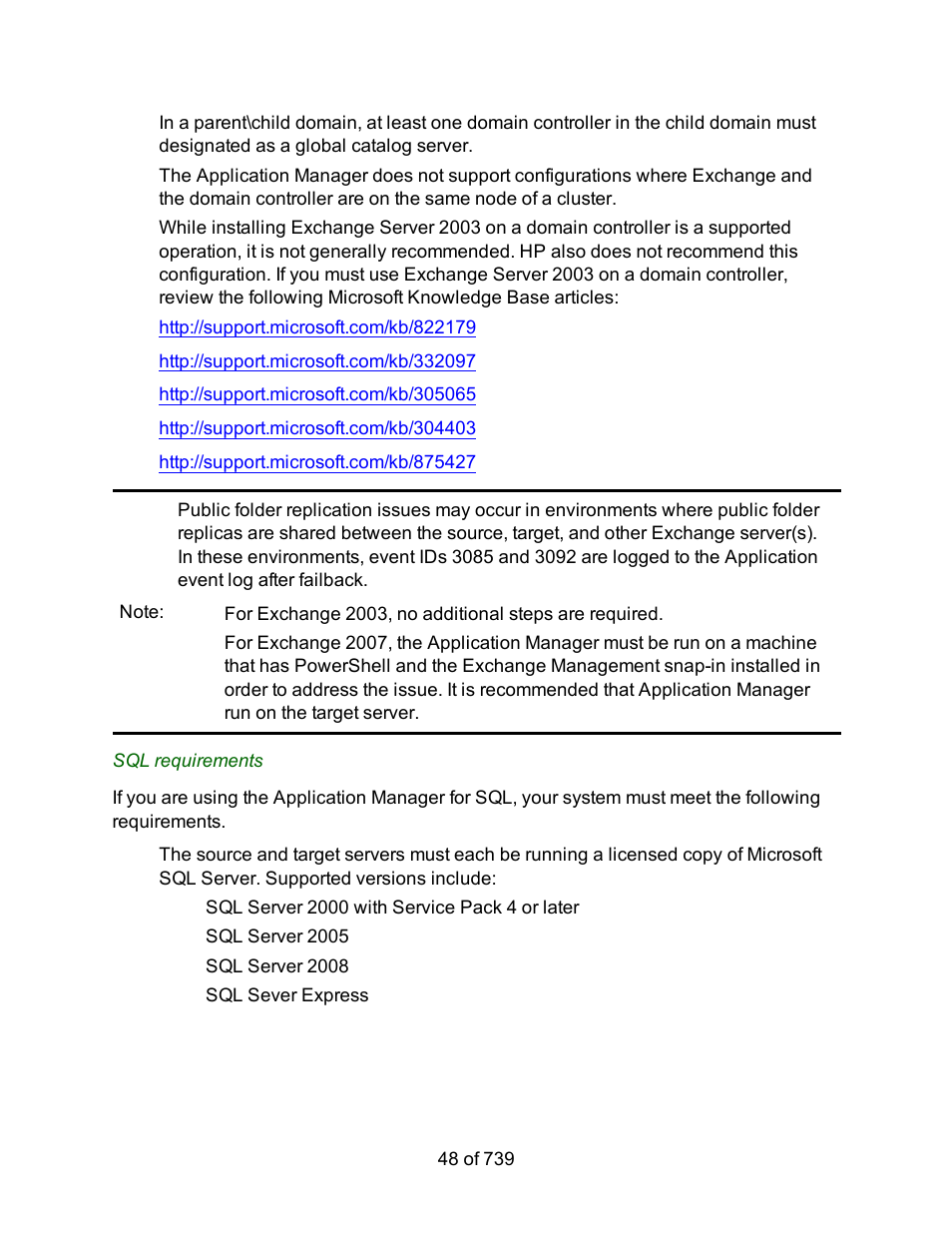 HP Storage Mirroring Software User Manual | Page 50 / 741