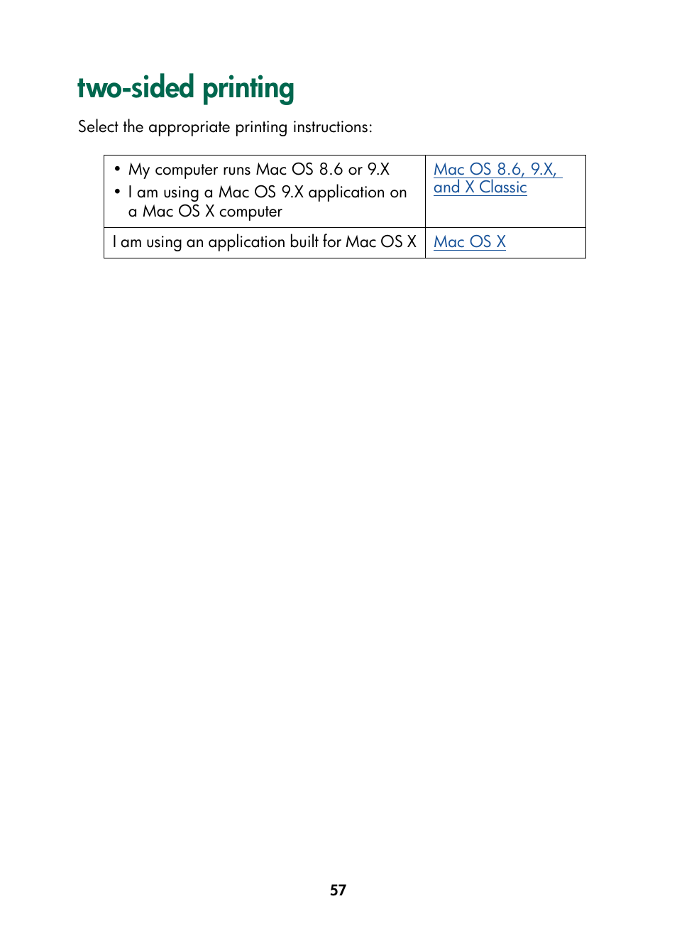 Two-sided printing | HP Color Inkjet cp1160 Printer series User Manual | Page 65 / 216