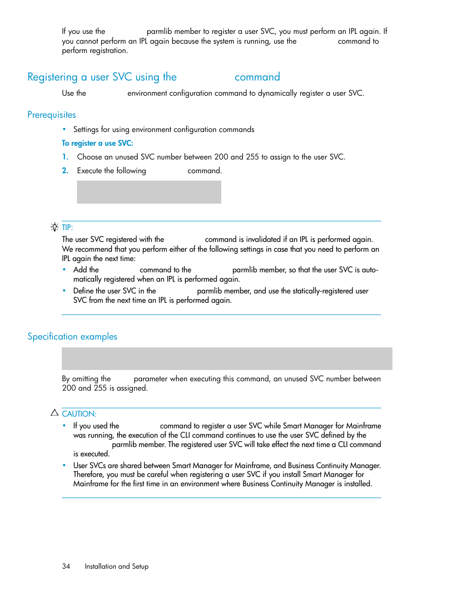 Registering a user svc using the ktalcsvc command | HP XP P9500 Storage User Manual | Page 34 / 240