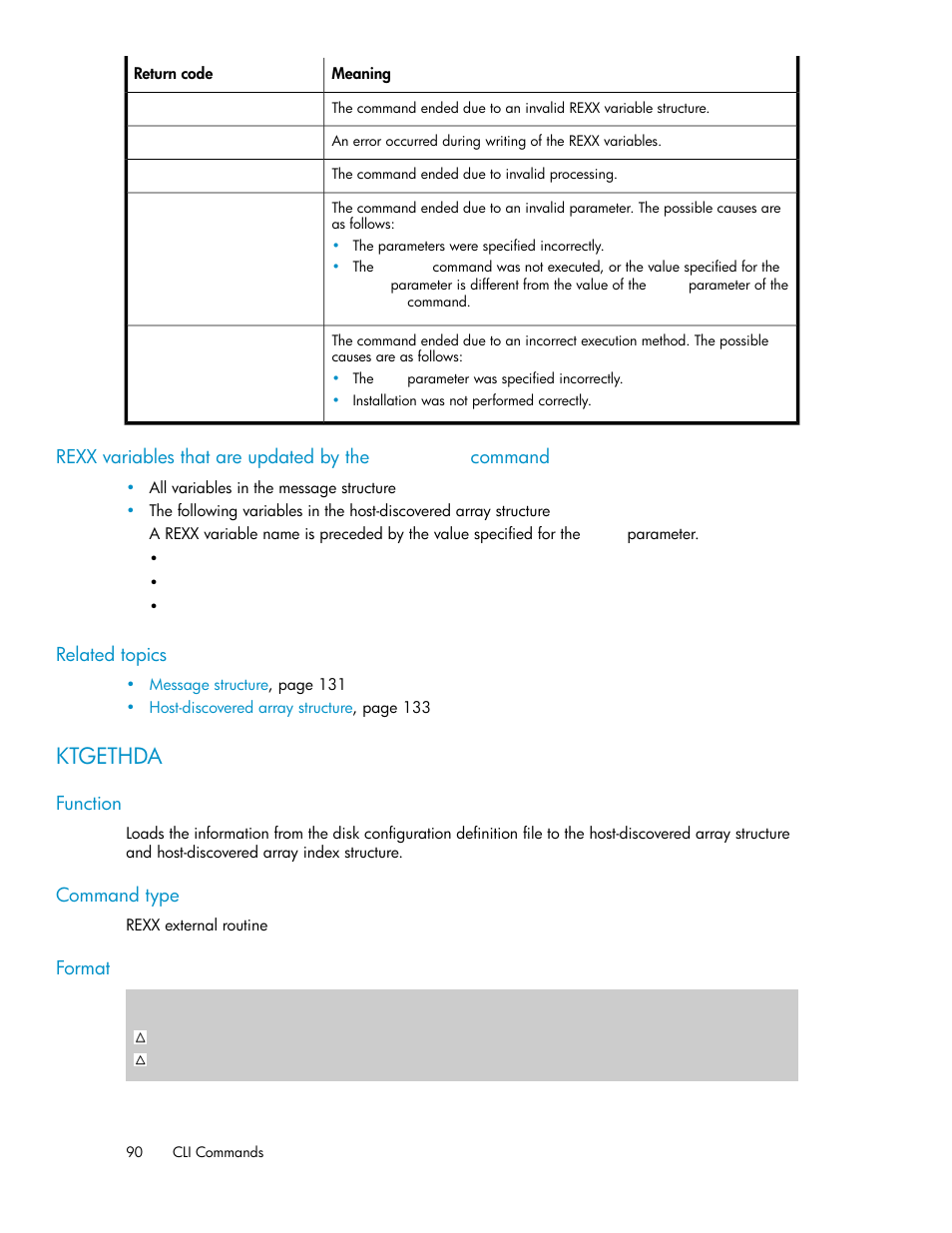 Ktgethda | HP XP P9500 Storage User Manual | Page 90 / 240