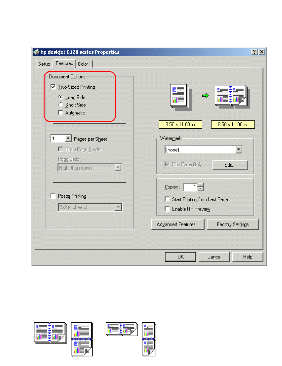 HP Deskjet 6122 Color Inkjet Printer User Manual | Page 46 / 134