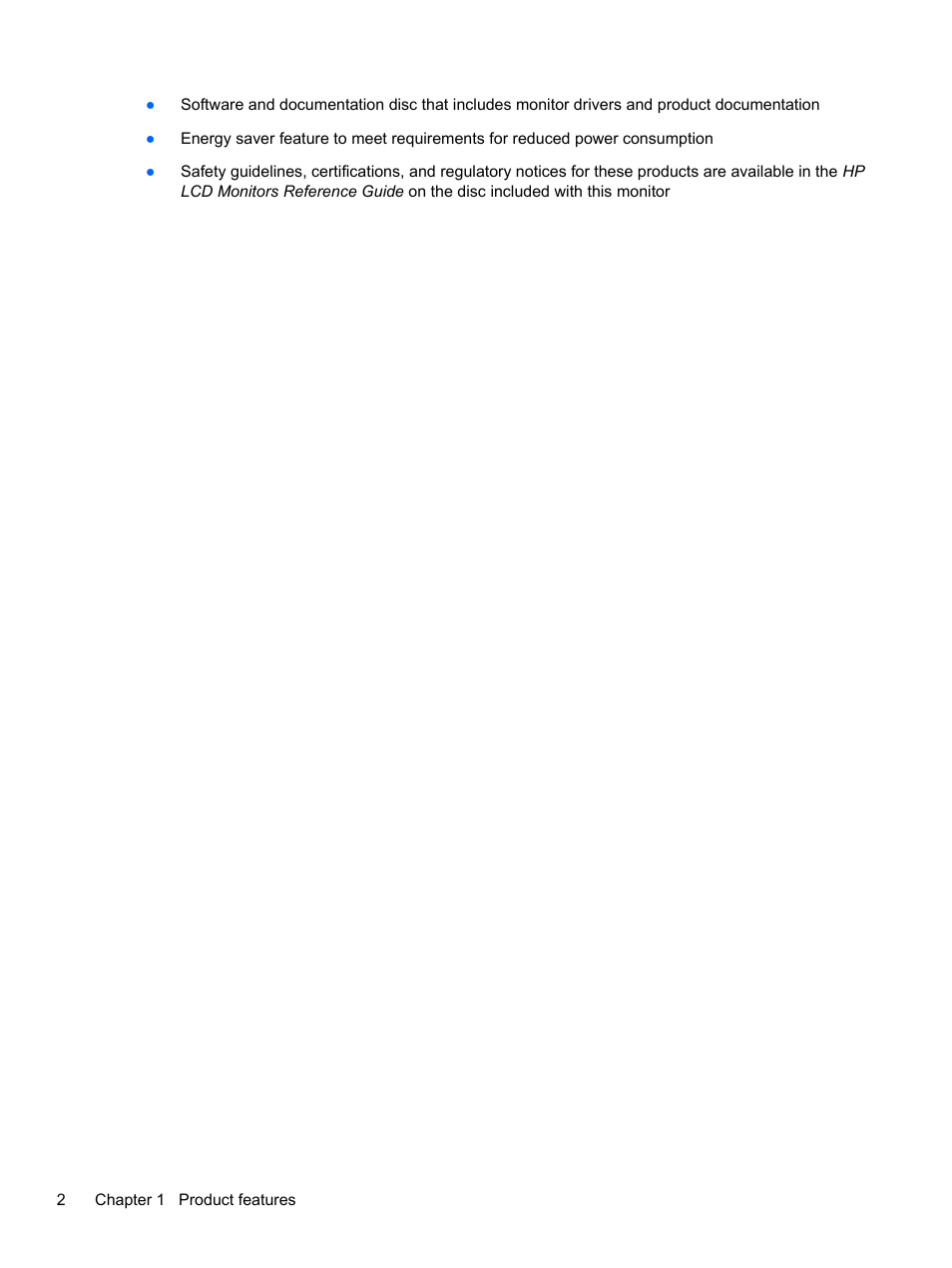 HP EliteDisplay S230tm 23-inch Touch Monitor User Manual | Page 8 / 28
