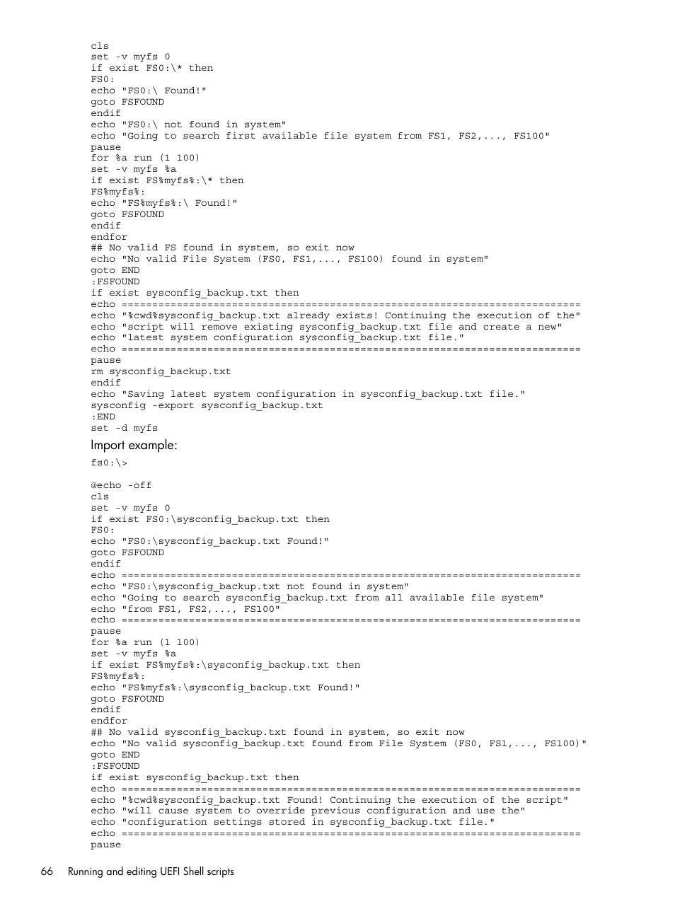 HP Unified Extensible Firmware Interface User Manual | Page 66 / 79