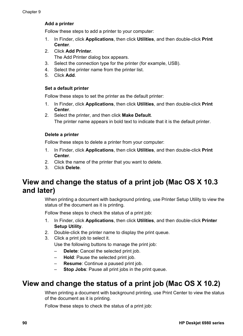 HP Deskjet 6988dt Printer User Manual | Page 92 / 154