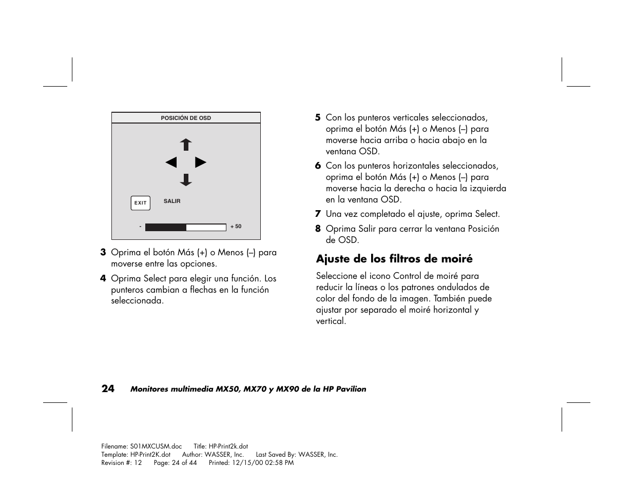 HP Pavilion mx90 19 inch Monitor User Manual | Page 112 / 128