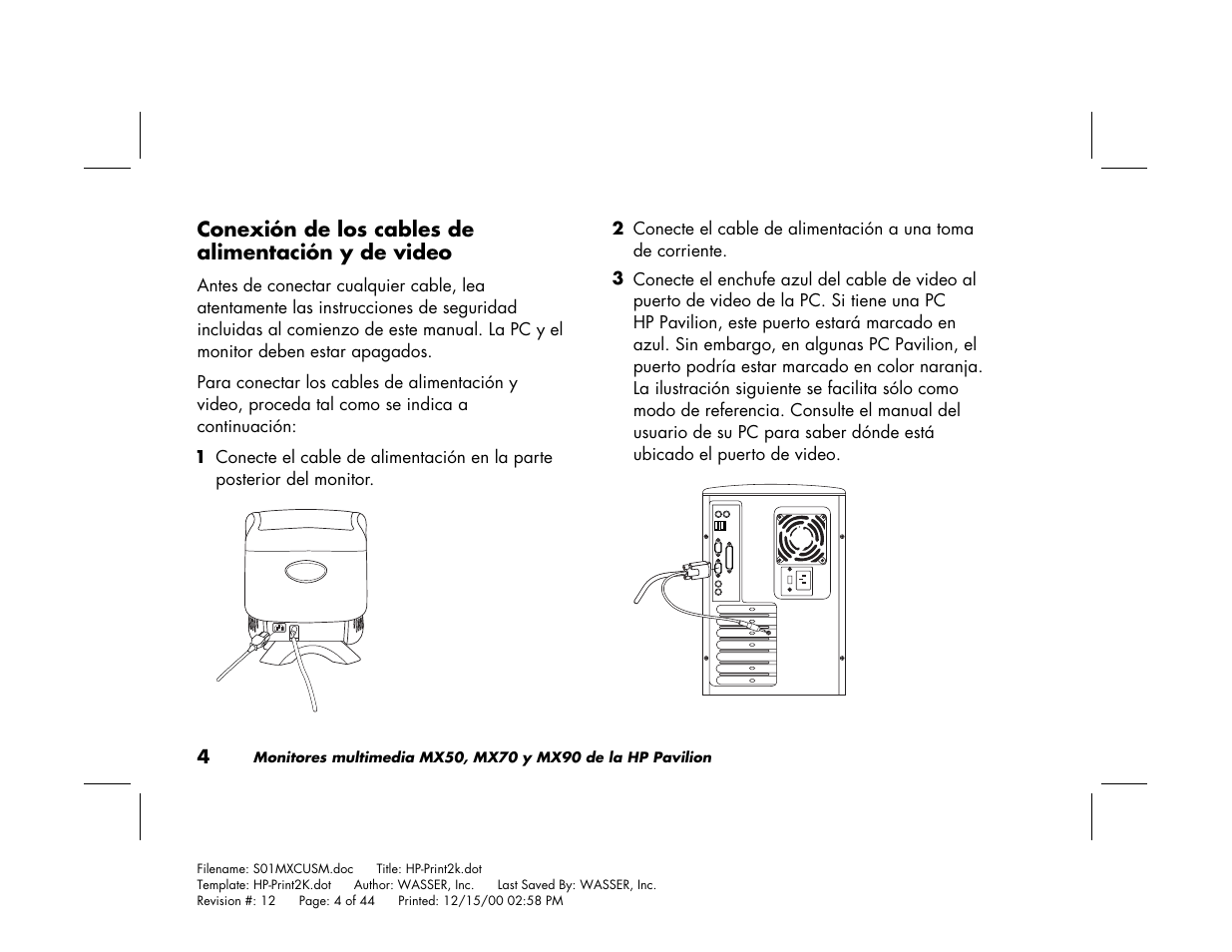 HP Pavilion mx90 19 inch Monitor User Manual | Page 92 / 128
